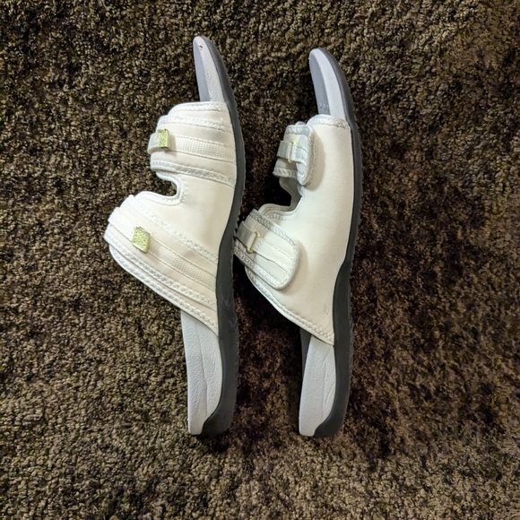 Vionic women's white sandal slides 9 - Picture 3 of 9